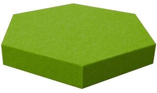 Absorpcijska pena Mega Acoustic HexaPET 3 cm Green Absorpcijska pena - 1