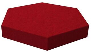 Absorbent foam panel Mega Acoustic HexaPET 3 cm Dark Red Absorbent foam panel - 1