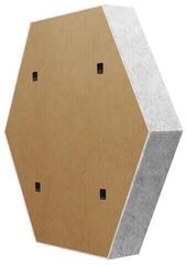 Panou absorbant din spumă Mega Acoustic HexaPET 3 cm White-Gray Panou absorbant din spumă - 2