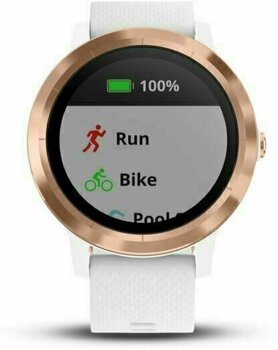 Smartwatch Garmin vívoactive 3 White Silicone/Rose Gold - 2