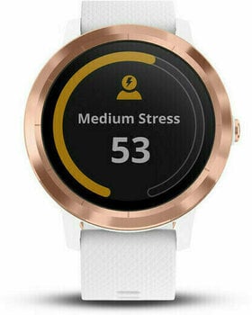 Smart hodinky Garmin vívoactive 3 White Silicone/Rose Gold - 5