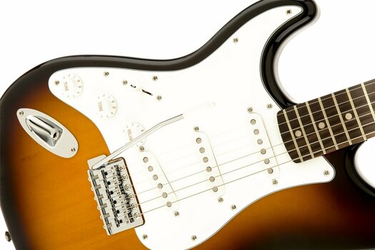 Elektrische gitaar Fender Squier Affinity Series Stratocaster LH Brown Sunburst - 5