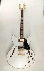 Semi-Acoustic Guitar Sire Larry Carlton H7 White Semi-Acoustic Guitar (Pre-owned) - 1