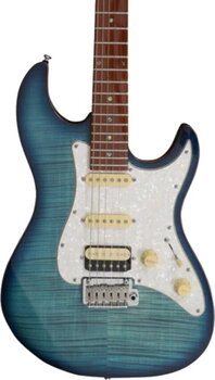 E-Gitarre Sire Larry Carlton S7 FM Transparent Blue E-Gitarre - 2