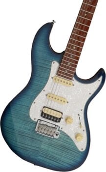 E-Gitarre Sire Larry Carlton S7 FM Transparent Blue E-Gitarre - 3