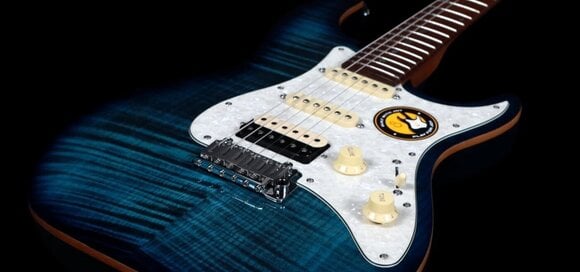 E-Gitarre Sire Larry Carlton S7 FM Transparent Blue E-Gitarre - 7