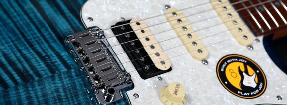 E-Gitarre Sire Larry Carlton S7 FM Transparent Blue E-Gitarre - 9