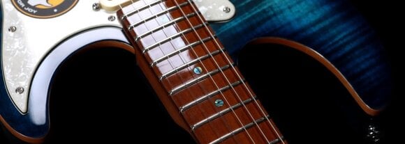 E-Gitarre Sire Larry Carlton S7 FM Transparent Blue E-Gitarre - 10