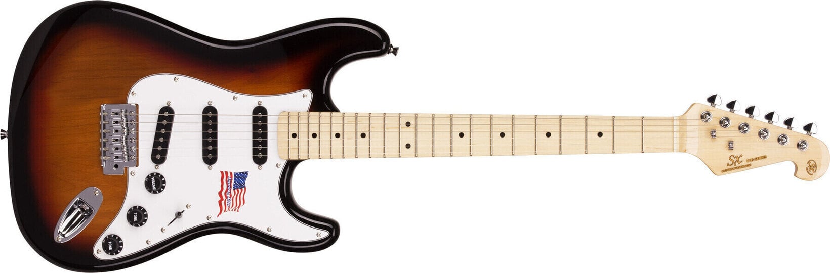 SX Guitars SST/ALDER/H/3TS サンバースト SX SST ALDER Gitara elektryczna - Muziker