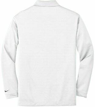 Polo Shirt Nike Dry Core Long Sleeve Womens Polo Shirt White/Black M - 2