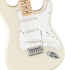 Electric guitar Fender Squier Affinity Series Stratocaster MN WPG Olympic White Electric guitar - 2