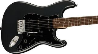Electric guitar Fender Squier Affinity Series Stratocaster HSS Pack LRL Charcoal Frost Metallic Electric guitar - 3