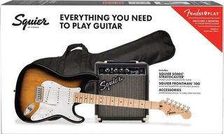 Electric guitar Fender Squier Sonic Stratocaster Pack 2-Color Sunburst Electric guitar - 7