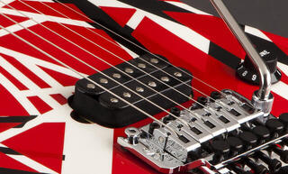 Električna gitara EVH Stripe Series Red with Black Stripes Električna gitara - 5