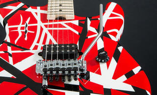 Električna gitara EVH Stripe Series Red with Black Stripes Električna gitara - 7