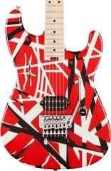 Električna gitara EVH Stripe Series Red with Black Stripes Električna gitara - 2