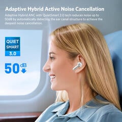 Ασύρματο Ακουστικό In-ear EarFun Air Pro 4 TW600W Λευκό Ασύρματο Ακουστικό In-ear - 6