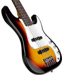 5-струнна бас китара SX SJB62/5 3-Tone Sunburst 5-струнна бас китара - 5