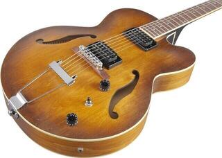 Halbresonanz-Gitarre Ibanez AF55-TF Tobacco Flat Halbresonanz-Gitarre - 2