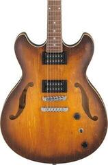 Félakusztikus - jazz-gitár Ibanez AS53-TF Tobacco Flat Félakusztikus - jazz-gitár - 5