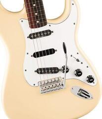 Elektrische gitaar Fender Ritchie Blackmore Stratocaster Scalloped RW Olympic White Elektrische gitaar - 2