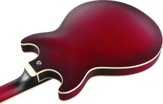 Poolakustiline kitarr Ibanez AM53-SRF Sunburst Red Flat Poolakustiline kitarr - 6