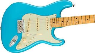 Electric guitar Fender American Professional II Stratocaster MN Miami Blue Electric guitar - 3