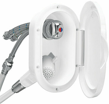 Marine Shower Nuova Rade Case with Chrome Shower, Mixer Tap, 3 m Hose, with Lid Chrome - 4