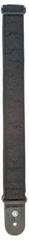 Textile guitar strap D'Addario Planet Waves 50B01 Textile guitar strap Black Satin - 1