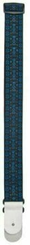 Textile guitar strap D'Addario Planet Waves 50G05 Woven Guitar Strap Hootenanny Blue/Black - 3