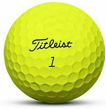Нова топка за голф Titleist AVX Golf Balls Yellow 12 pack - 2
