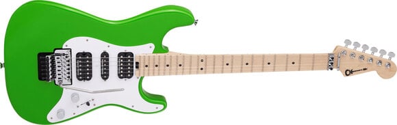 Elektrische gitaar Charvel Pro-Mod So-Cal Style 1 HSH FR MN Slime Green Elektrische gitaar - 3