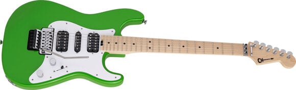 Elektrische gitaar Charvel Pro-Mod So-Cal Style 1 HSH FR MN Slime Green Elektrische gitaar - 4