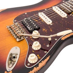 Chitară electrică Vintage V6HMRSB Distressed Sunburst Chitară electrică - 7