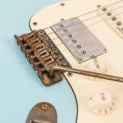 Elektrisk guitar Vintage V6HMRLB Laguna Blue Elektrisk guitar - 5