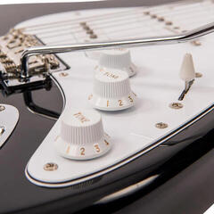 Elektrisk guitar Vintage V6BB Boulevard Black Elektrisk guitar - 6