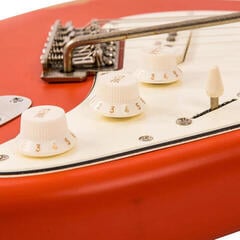 Elektrisk guitar Vintage V6MRFR Firenza Red Elektrisk guitar - 6