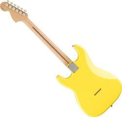 Elektrische gitaar Fender  Limited Edition Tom Delonge Stratocaster Graffiti Yellow Elektrische gitaar (Alleen uitgepakt) - 1