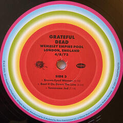 Vinyl Record Grateful Dead - Wembley Empire Pool, London, England 4/8/72 (RSD 2022) (180g) (5 LP) - 3