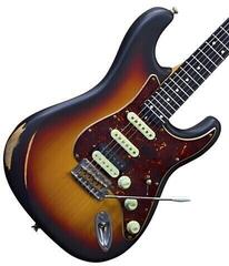 Electric guitar Eko guitars Aire Relic Sunburst Electric guitar - 2