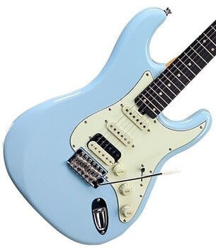 Električna gitara Eko guitars Aire Relic Daphne Blue Električna gitara - 3
