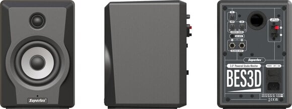 Aktivní studiový monitor Superlux BES3D Aktivní studiový monitor 2 ks - 4
