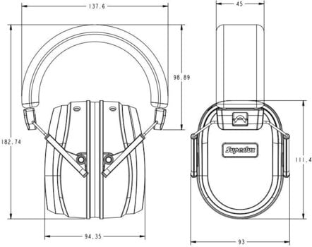 Studio-hoofdtelefoon Superlux HD667 Studio-hoofdtelefoon - 16
