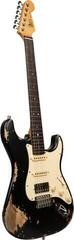 Elektrische gitaar Henry's ST-1 Mamba Black Relic Elektrische gitaar - 2