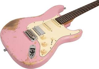 Elektrische gitaar Henry's ST-1 Boa Pink Relic Elektrische gitaar - 3