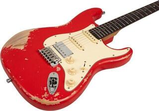 Elektrische gitaar Henry's ST-1 Cobra Red Relic Elektrische gitaar - 3