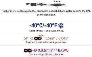 Încărcător Tecmate OptiMate CABLE SAE O-02 Încărcător - 5