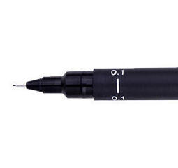 Technische pen uni-ball 60.0904 Technische pen Black 0,1 mm 1 st. - 1