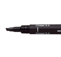 Viltstift uni-ball Calligraphy Markeerstift 3 mm Black 1 st. - 1
