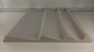 Absorbent Schaumstoffplatte Mega Acoustic FALA-AB-LG-60 Light Grey Absorbent Schaumstoffplatte (Neuwertig) - 4